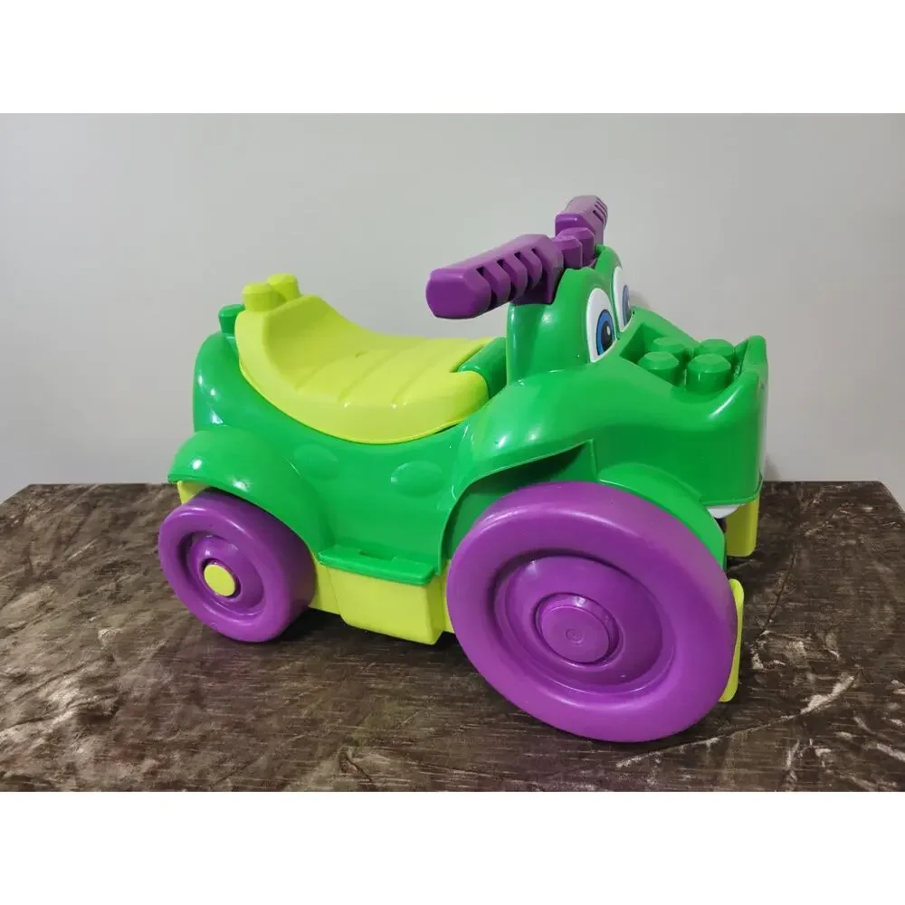 Mega Bloks Ride- Truck + Large Tub of First Builders Blocks (100+ pcs)